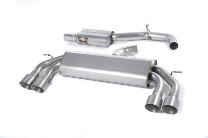 Milltek Exhaust  Audi S3 2.0 TFSI QUATTRO 3-DOOR 8V Cat-back Exhaust SSXAU529 - TMC Motorsport