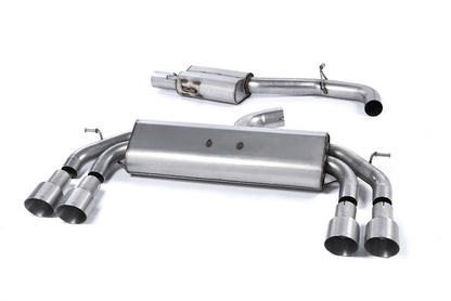 Milltek Exhaust  Audi S3 2.0 TFSI QUATTRO SPORTBACK 8V Cat-back Exhaust SSXAU538 - TMC Motorsport