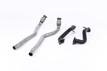 Milltek Exhaust  Audi RS7 C7 SPORTBACK 4.0 V8 TFSI BITURBO Large-bore Downpipes and Cat Bypass Pipes SSXAU555 - TMC Motorsport
