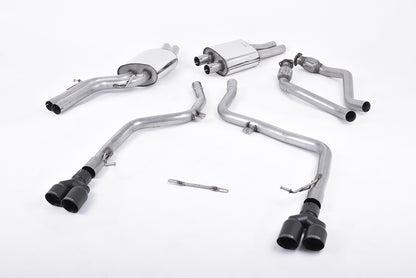 Milltek Exhaust  Audi S5 COUPE AND CABRIOLET 3.0TFSI QUATTRO S TRONIC B8 Cat-back Exhaust SSXAU559 - TMC Motorsport