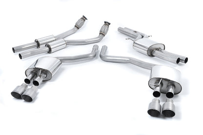 Milltek Exhaust  Audi S7 SPORTBACK 4.0 TFSI QUATTRO S TRONIC Cat-back Exhaust SSXAU561 - TMC Motorsport