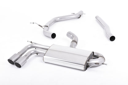 Milltek Exhaust  Volkswagen SCIROCCO GT 2.0 TDI CR 170 Particulate Filter-back Exhaust SSXAU570 - TMC Motorsport