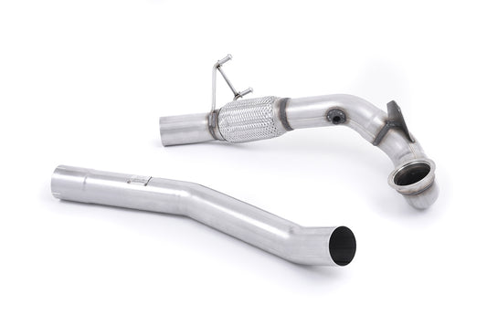 Audi S1 - Large Bore Downpipe with Catalyst Delete (For Milltek Cat-Back)