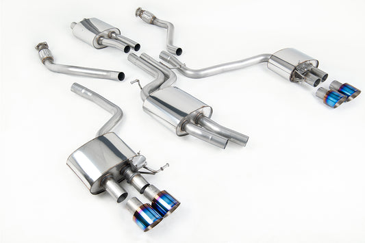 Milltek Exhaust  Audi SQ5 3.0 TFSI Supercharged 2013-2016 Cat-back Exhaust SSXAU670 - TMC Motorsport