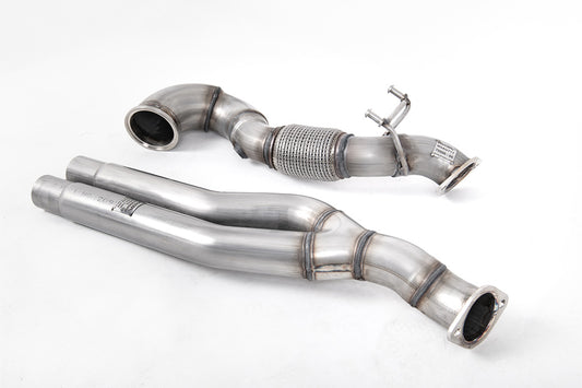 Large Bore Downpipe with Catalyst Delete (Audi RS3 8V/8Y/TTRS MK3)