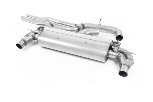 Audi RS3 8V Facelift - Non-Resonated (Louder) Cat-Back Exhaust System with Cerakote Black Trims
