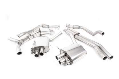 Milltek Exhaust  Audi RS5 B9 2.9 V6 Turbo Sportback (Non-OPF/GPF Models) Cat Back Exhaust SSXAU853 - TMC Motorsport
