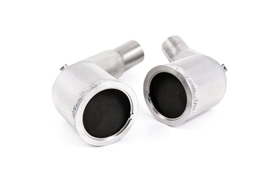 Audi RS6/RS7 C8 &amp; S8 - Large Bore Downpipe &amp; Hi-Flow Sports Cat inc GPF Bypass - For Milltek