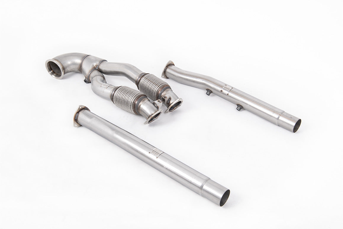 V2 Downpipe with Decat &amp; OPF Bypass (Audi RS3 8V+8Y/RSQ3/TTRS MK3)