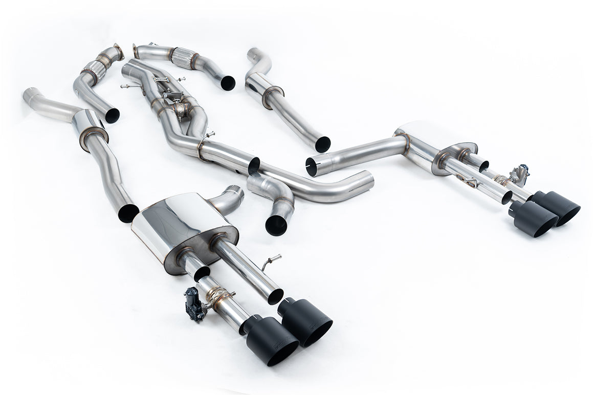 Milltek Exhaust  Audi S8 D5 4.0 TFSI V8 Saloon / Sedan (OPF/GPF UK/Euro Models) Particulate Filter-back Exhaust SSXAU944 - TMC Motorsport