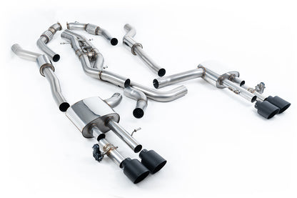 Milltek Exhaust  Audi S8 D5 4.0 TFSI V8 Saloon / Sedan (OPF/GPF UK/Euro Models) Particulate Filter-back Exhaust SSXAU944 - TMC Motorsport