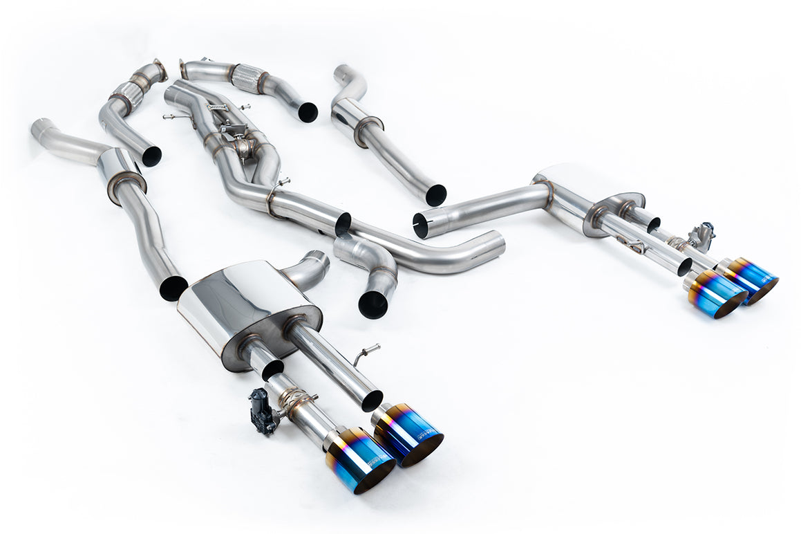 Milltek Exhaust  Audi S8 D5 4.0 TFSI V8 Saloon / Sedan (OPF/GPF UK/Euro Models) Particulate Filter-back Exhaust SSXAU946 - TMC Motorsport
