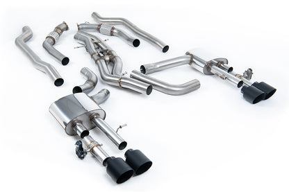 Milltek Exhaust  Audi S8 D5 4.0 TFSI V8 Saloon / Sedan (OPF/GPF UK/Euro Models) Particulate Filter-back Exhaust SSXAU949 - TMC Motorsport