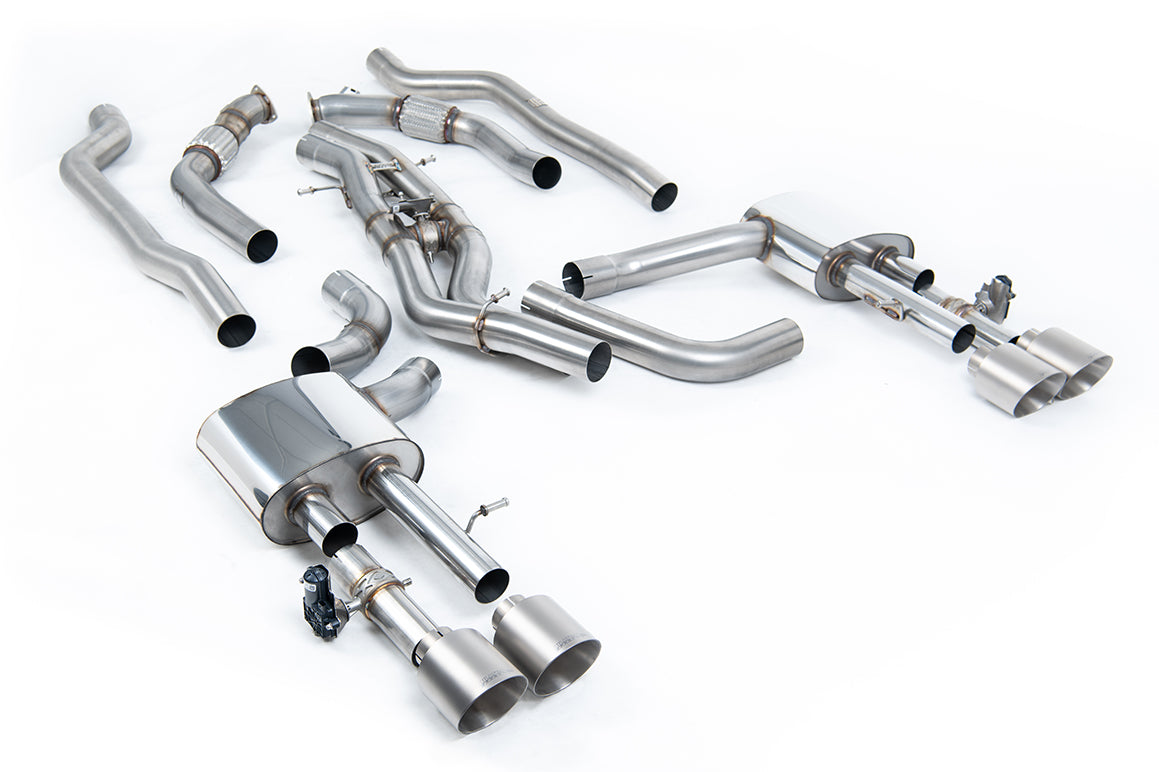 Milltek Exhaust  Audi S8 D5 4.0 TFSI V8 Saloon / Sedan (OPF/GPF UK/Euro Models) Particulate Filter-back Exhaust SSXAU950 - TMC Motorsport