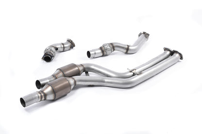Milltek Exhaust  BMW M3 F80 Saloon & M3 Competition Saloon (Non OPF/GPF Models Only) Largebore Downpipes & Hi Flow Sports Cats Exhaust SSXBM1030 - TMC Motorsport
