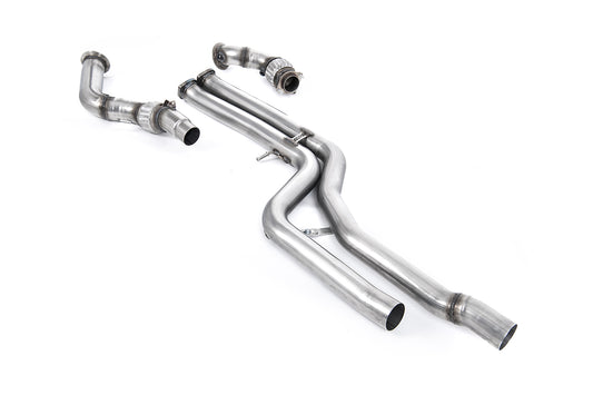 BMW F80 M3/F82 M4 - Large Bore Downpipe with Catalyst Delete (For Milltek Cat-Back)