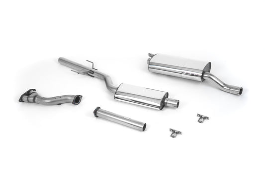 BMW E30 M3 - Manifold Back-Exhaust System with Non-Resonated Catalyst Delete &amp; OE Style Trims