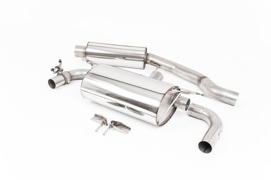 Resonated (Quieter) GPF/OPF-Back Exhaust System with Cerakote Black GT-90 Trims