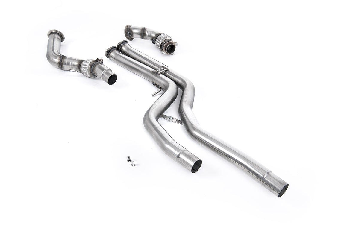 BMW F80 M3/F82 M4 - Large Bore Downpipe with GPF/OPF &amp; Catalyst Delete