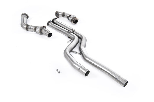 BMW F80 M3/F82 M4 - Large Bore Downpipe with GPF/OPF &amp; Catalyst Delete