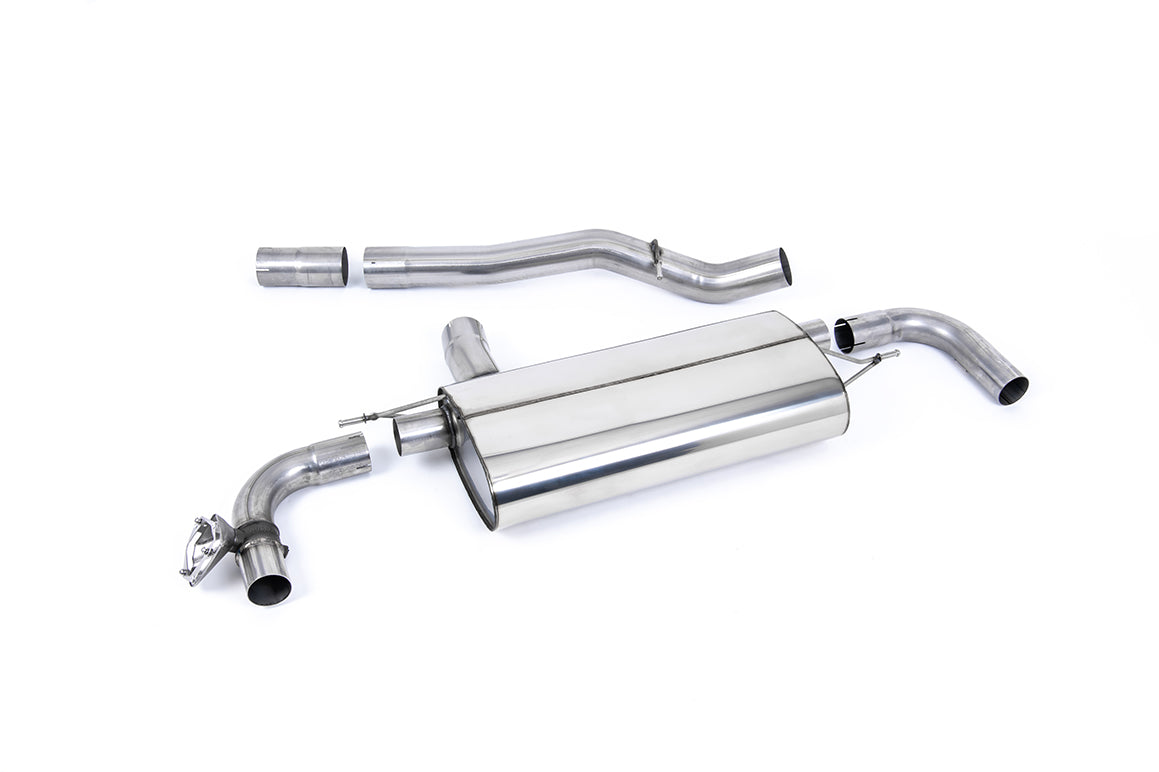 OPF Back Exhaust System with GT-115 Polished Trims