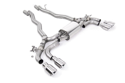 Milltek Exhaust  BMW 5 Series M5 & M5 Competition 4.4l Twin Turbo F90 Axle Back Exhaust SSXBM1174 - TMC Motorsport
