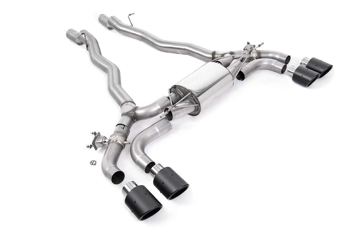 BMW M5 F90 - OPF/GPF Back System with Carbon JET-100 Trims - ECE Approved