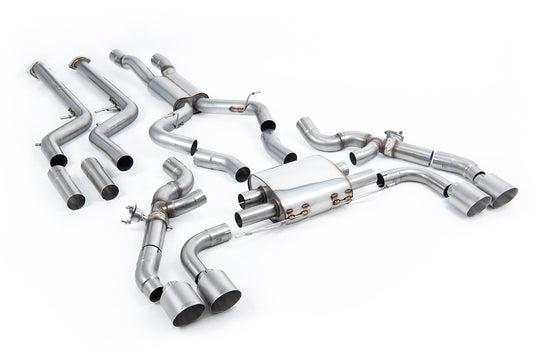 BMW X3 G01/X4 G02 S58 LCI (GPF Equipped) - OPF/GPF Bypass System with Titanium Trims