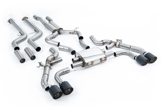BMW X3 G01/X4 G02 S58 LCI - Primary Cat-Back System with Carbon Fibre Trims