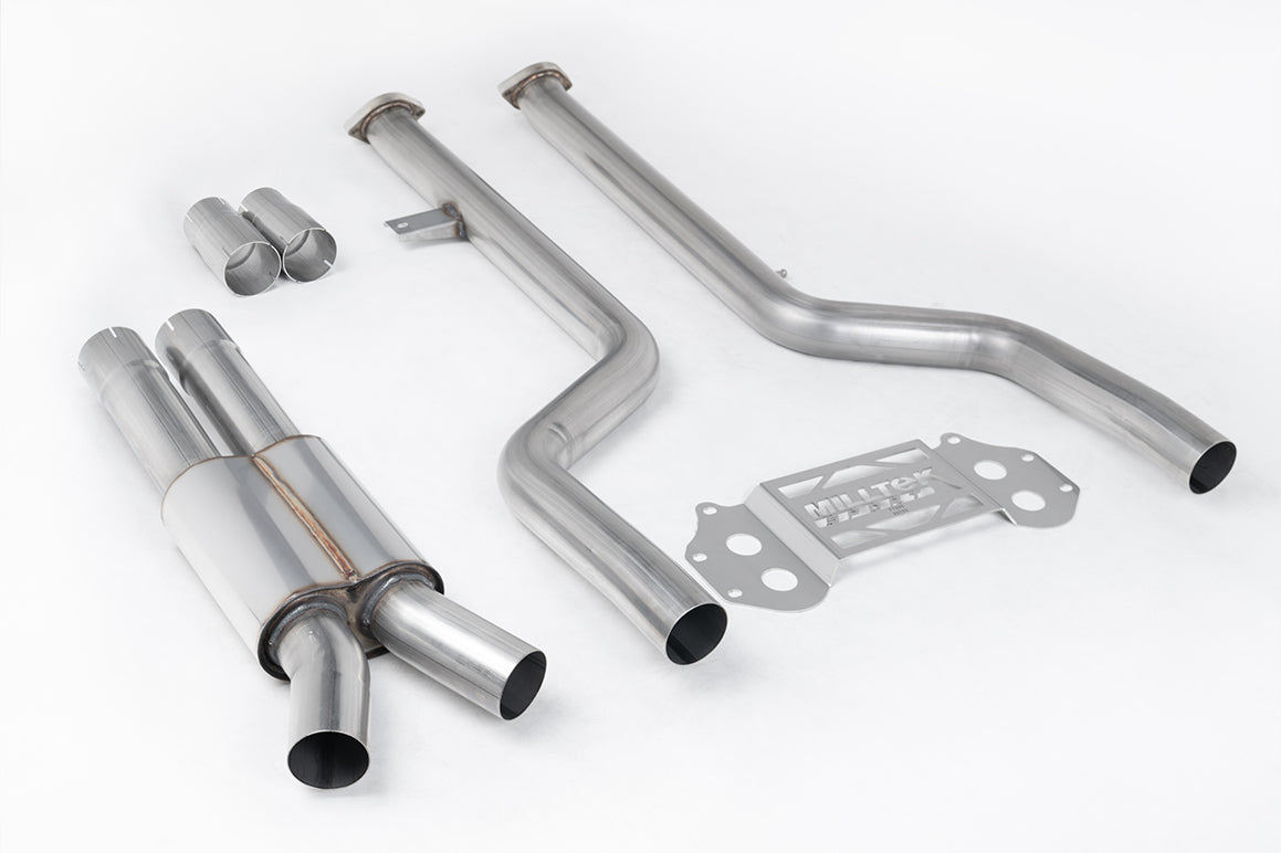 BMW G8X M3/M4 - Resonated Secondary Catalyst Bypass - Fits to OE Downpipes &amp; OE Axle Back Only