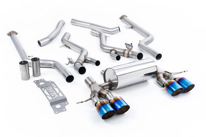 Milltek Exhaust BMW 2 Series M2 Coupe G87 (S58 OPF/GPF Models) Cat Back Exhaust Non Res SSXBM1294 - TMC Motorsport