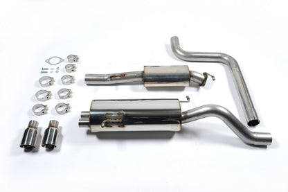 Milltek Exhaust  Ford Fiesta Mk7/Mk7.5 ST 1.6 litre EcoBoost 182PS & ST200 Cat-back Exhaust SSXFD101 - TMC Motorsport