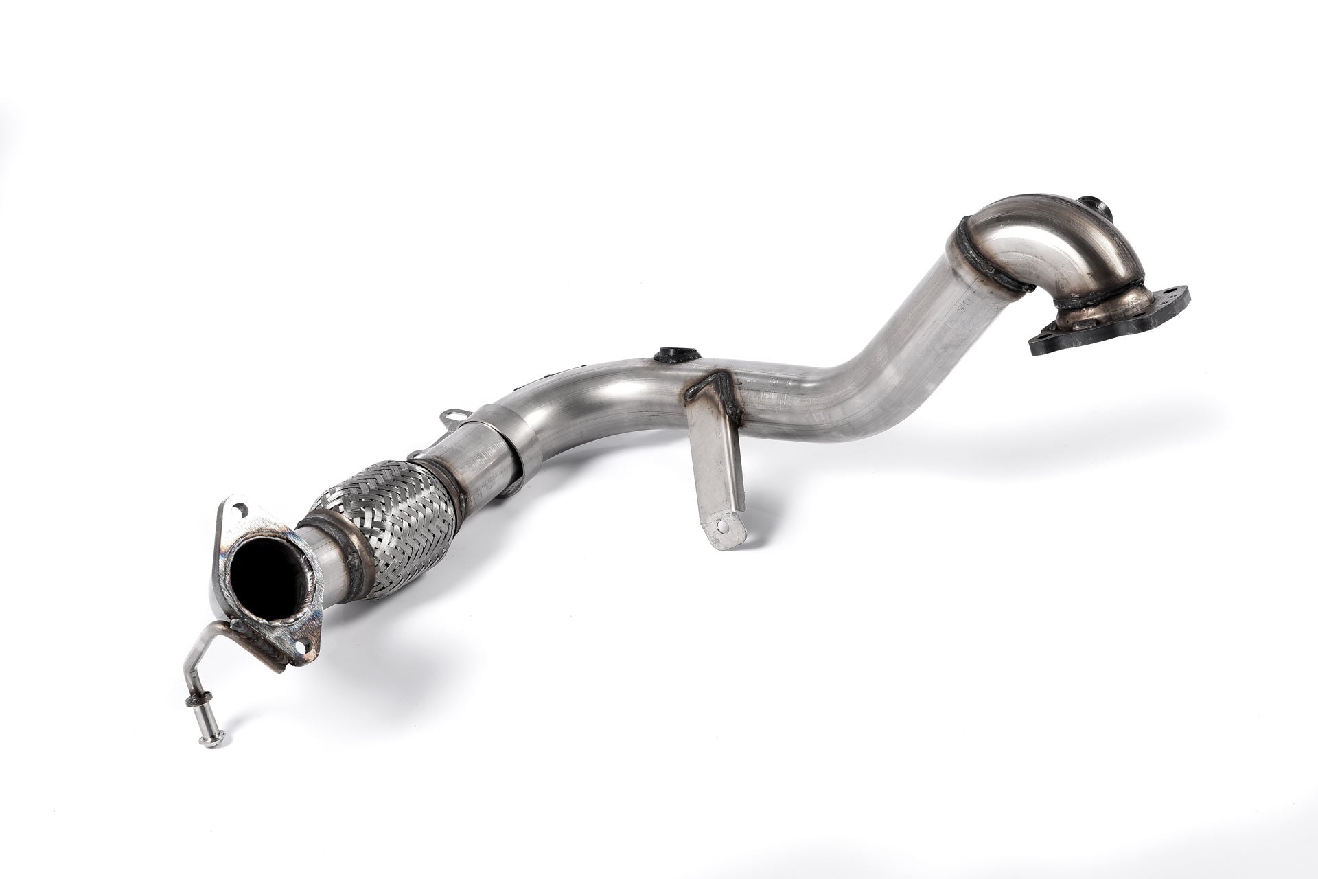 Milltek Exhaust  Ford Fiesta Mk7/Mk7.5 1.0T EcoBoost (100/125/140PS) Large-bore Downpipe and De-cat SSXFD103 - TMC Motorsport