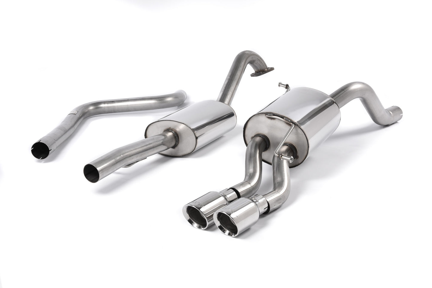 Milltek Exhaust  Ford Fiesta Mk7/Mk7.5 1.0T EcoBoost (100/125/140PS) Cat-back Exhaust SSXFD108 - TMC Motorsport