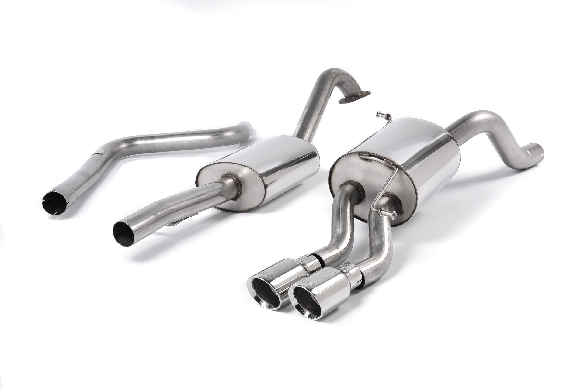 Milltek Exhaust  Ford Fiesta Mk7/Mk7.5 1.0T EcoBoost (100/125/140PS) Cat-back Exhaust SSXFD108 - TMC Motorsport