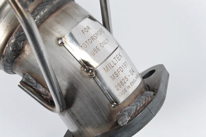 Milltek Exhaust  Ford FOCUS MK3 ST 2.0-LITRE ECOBOOST ESTATE / SEDAN / LIMOSINE Large Bore Downpipe and Hi-Flow Sports Cat SSXFD125 - TMC Motorsport