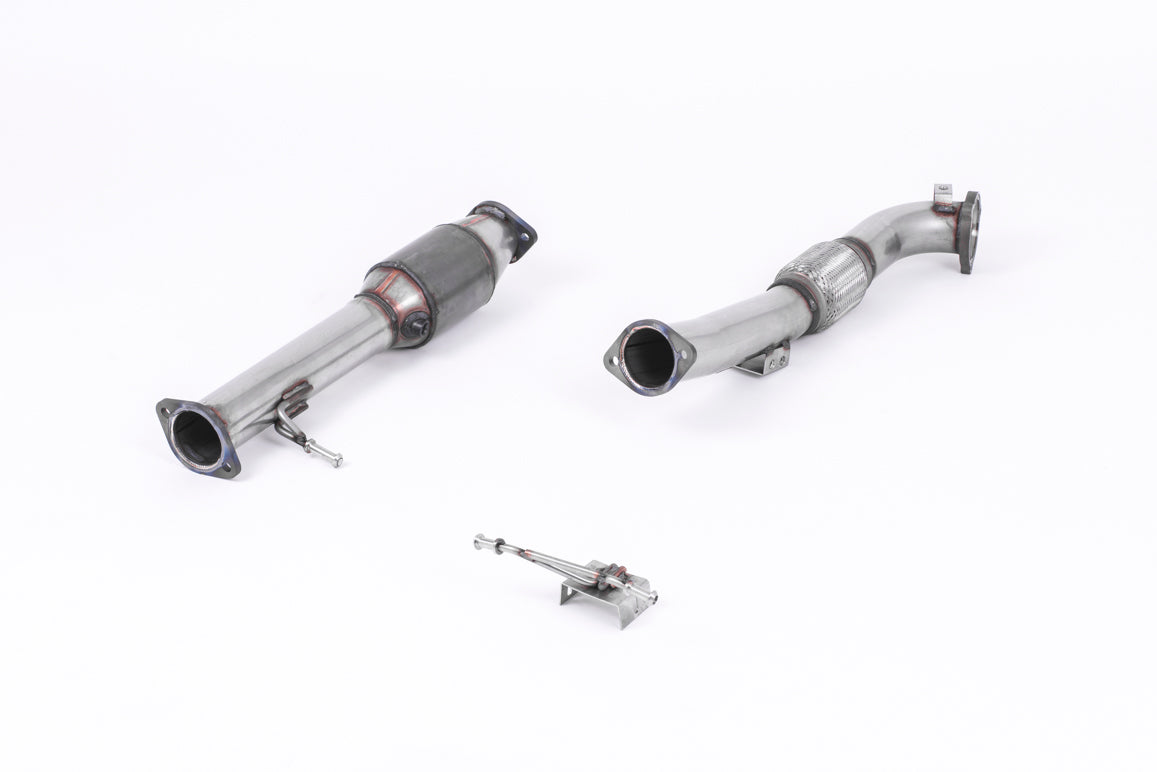 Milltek Exhaust  Ford Focus MK2 ST 225 Large Bore Downpipe and Hi Flow Sports Race Cat 3€³ Exhaust SSXFD164 - TMC Motorsport