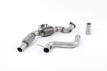 Milltek Exhaust  Ford Mustang 2.3 Ecoboost (Fastback) Large Bore Downpipe and Hi Flow Sports Cat  Fits OE SSXFD170 - TMC Motorsport