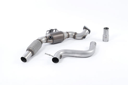 Ford Mustang 2.3 (S550/S650 Fastback) - Large Bore Downpipe with Hi-Flow Sports Catalyst (For OE Cat-Back)
