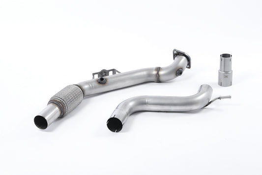 Ford Mustang 2.3 (S550/S650 Fastback) - Large Bore Downpipe with Catalyst Delete (For OE Cat-Back)
