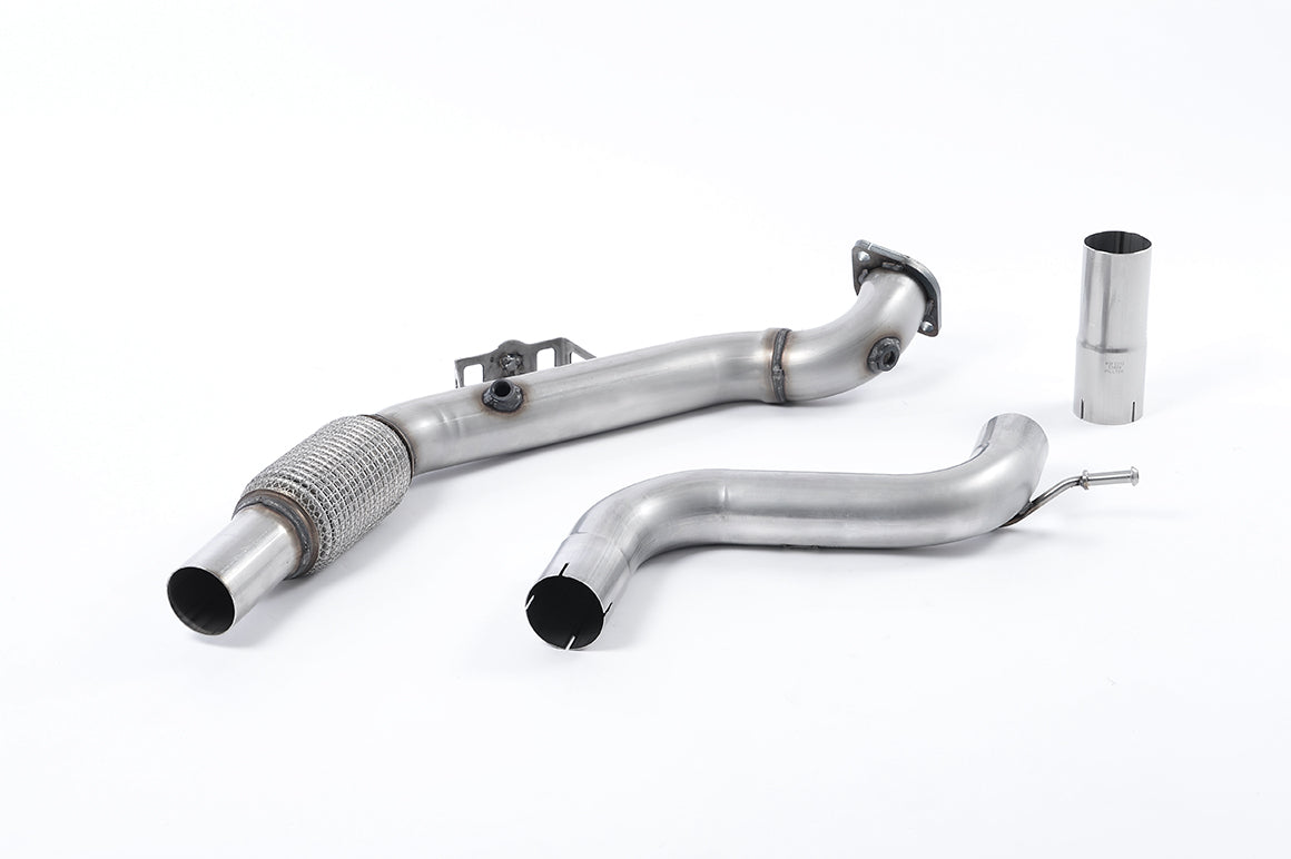 Milltek Ford Mustang 2.3 Ecoboost (Fastback) Large Bore Downpipe and Decat Exhaust Fits Milltek System Only SSXFD172 - TMC Motorsport