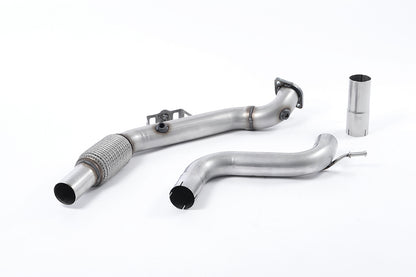 Milltek Ford Mustang 2.3 Ecoboost (Fastback) Large Bore Downpipe and Decat Exhaust Fits Milltek System Only SSXFD172 - TMC Motorsport