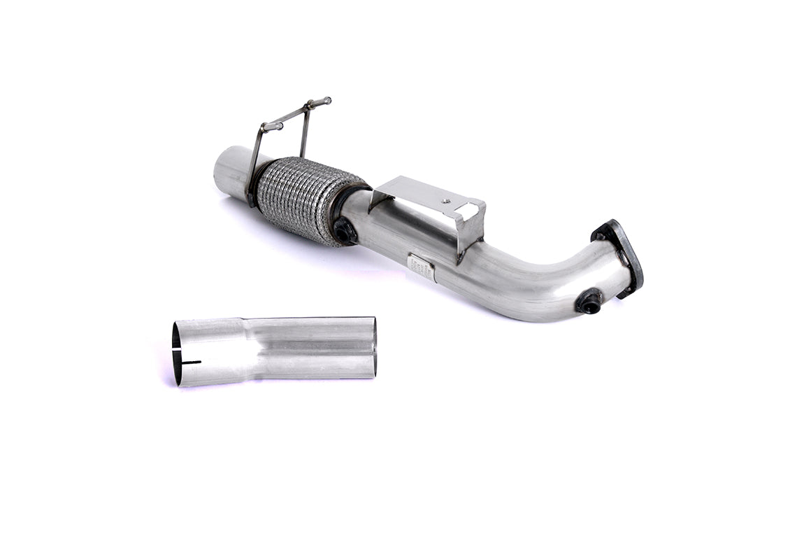 Milltek Exhaust  Ford Focus RS MK3 2.3 Ecoboost 4wd 5 Door Large Bore Downpipe and De Cat Exhaust SSXFD195 - TMC Motorsport