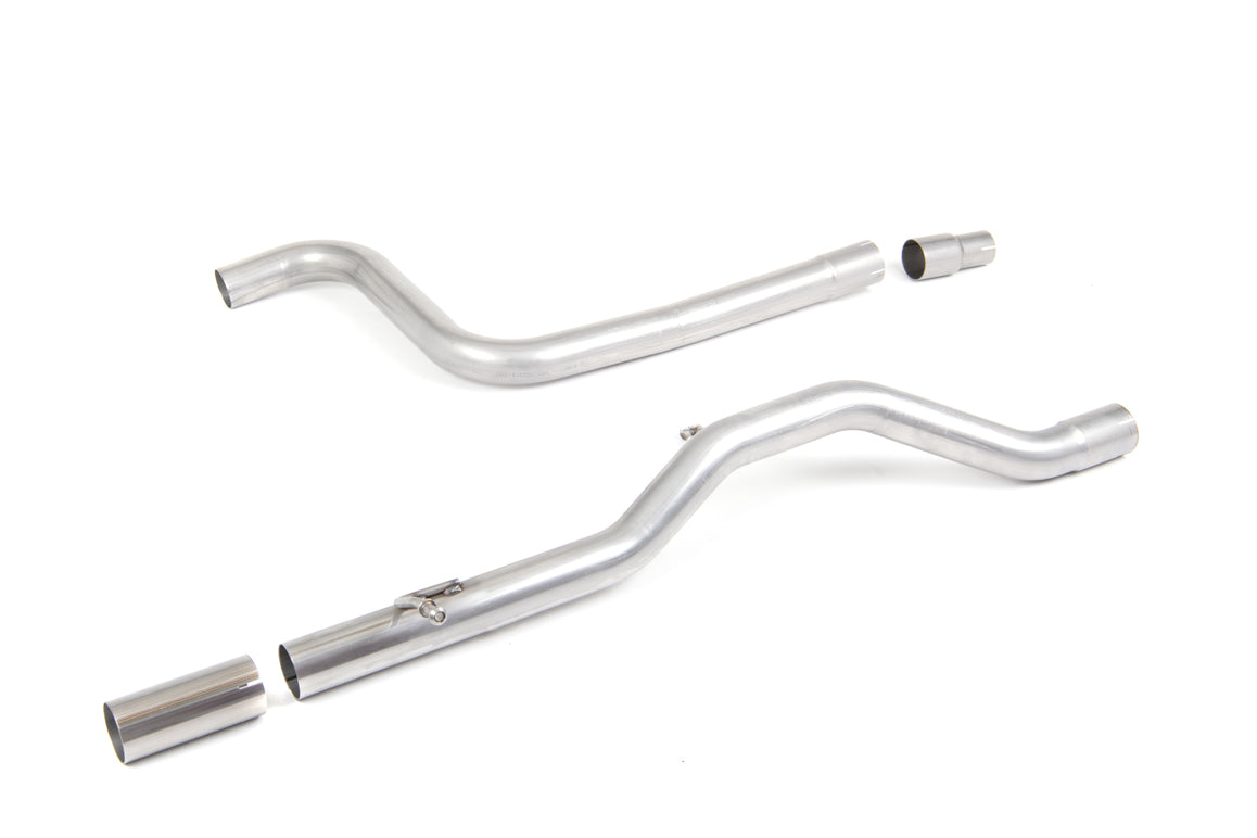 Ford Fiesta MK8 1.0T ST Line - Non-Resonated (Louder) GPF-Back Exhaust System with Cerakote Black GT-90 Trim