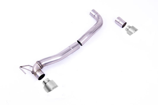 Milltek Additional parts - Maxton Designs Dual Outlet Upgrade Kit only for Existing Milltek Sport GPF Back Systems with GT-100 Titanium Trims - Fiesta - Mk8 ST 1.5 EcoBoost 200PS Pre Sept 202 - TMC Motorsport