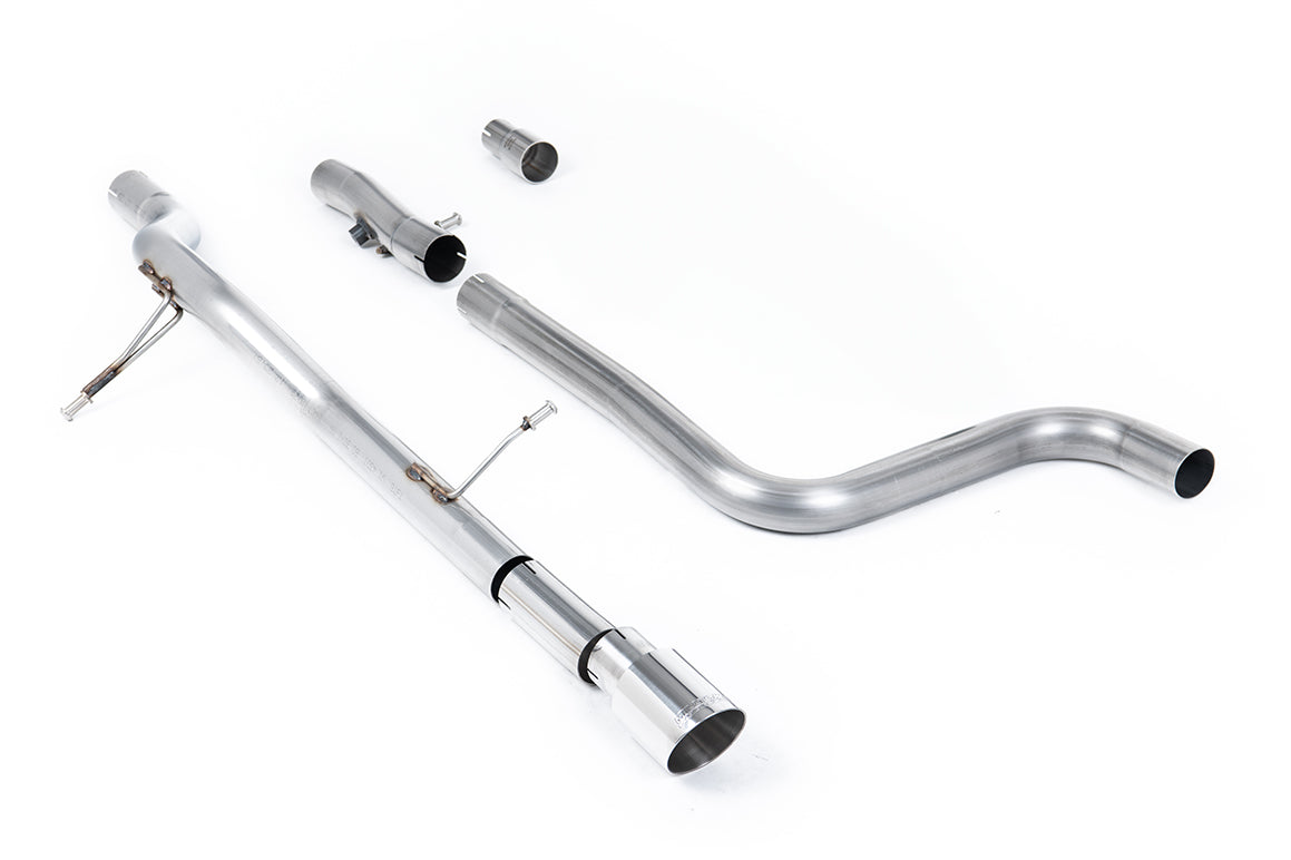 Ford Fiesta MK8 1.0T ST Line (GPF Models) - Non-Resonated (Louder) GPF/OPF Back with Polished GT-90 Trim