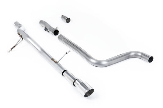 Ford Fiesta MK8 1.0T ST Line (GPF Models) - Non-Resonated (Louder) GPF/OPF Back with Polished GT-90 Trim