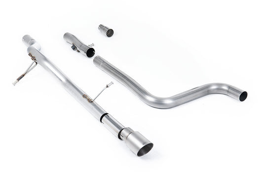 Ford Fiesta MK8 1.0T ST Line (GPF Models) - Non-Resonated (Louder) GPF/OPF Back with Brushed Titanium GT-90 Trim