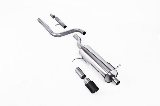 Ford Fiesta MK8 1.0T ST Line (GPF Models) - Resonated (Quieter) GPF/OPF Back with Carbon JET-90 Trim