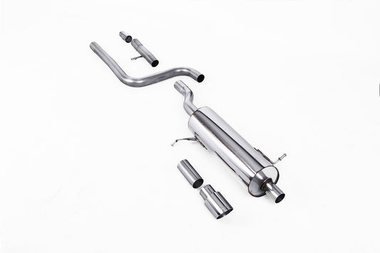 Ford Fiesta MK8 1.0T ST Line (GPF Models) - Resonated (Quieter) GPF/OPF Back with Polished GT-90 Trim